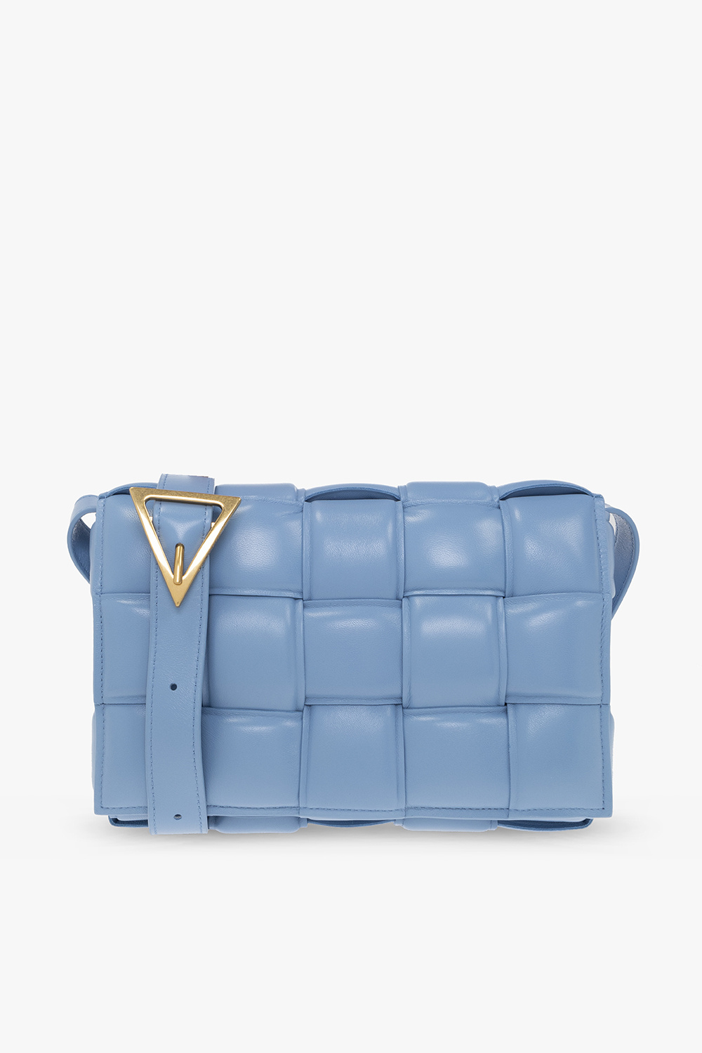 Bottega Veneta Clasp Bags - Blue 'Padded Cassette Small